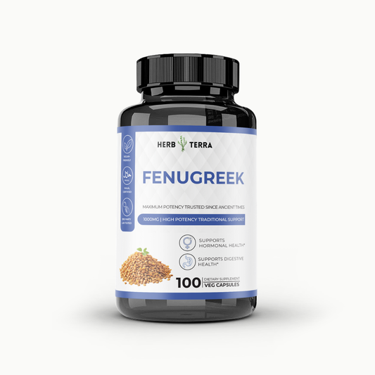 Fenugreek 900mg, Non-GMO, 100 Vegan Capsules