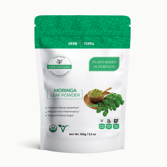 Organic Moringa Leaf Powder 100g | Ultimate Superfood